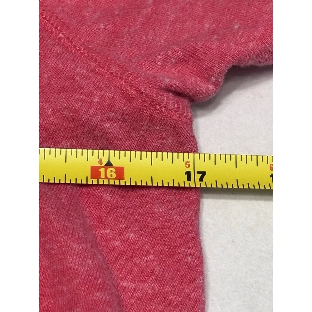 Nike Just Do It Hoodie Dress Red Heather Youth XL Short Sleeve Kangaroo Pocket‎